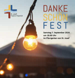 Dankeschönfest für alle ehrenamtlich Tätigen unserer Pfarrei…